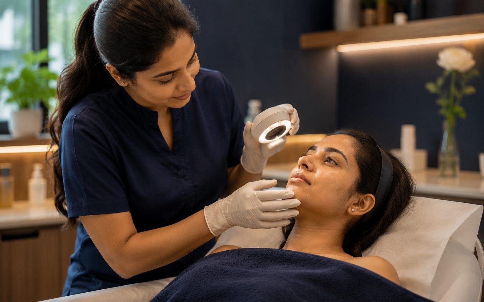 General skin treatment for pigmentation, dullness and acne at Divine Dental & Skin Clinic in Ahmedabad